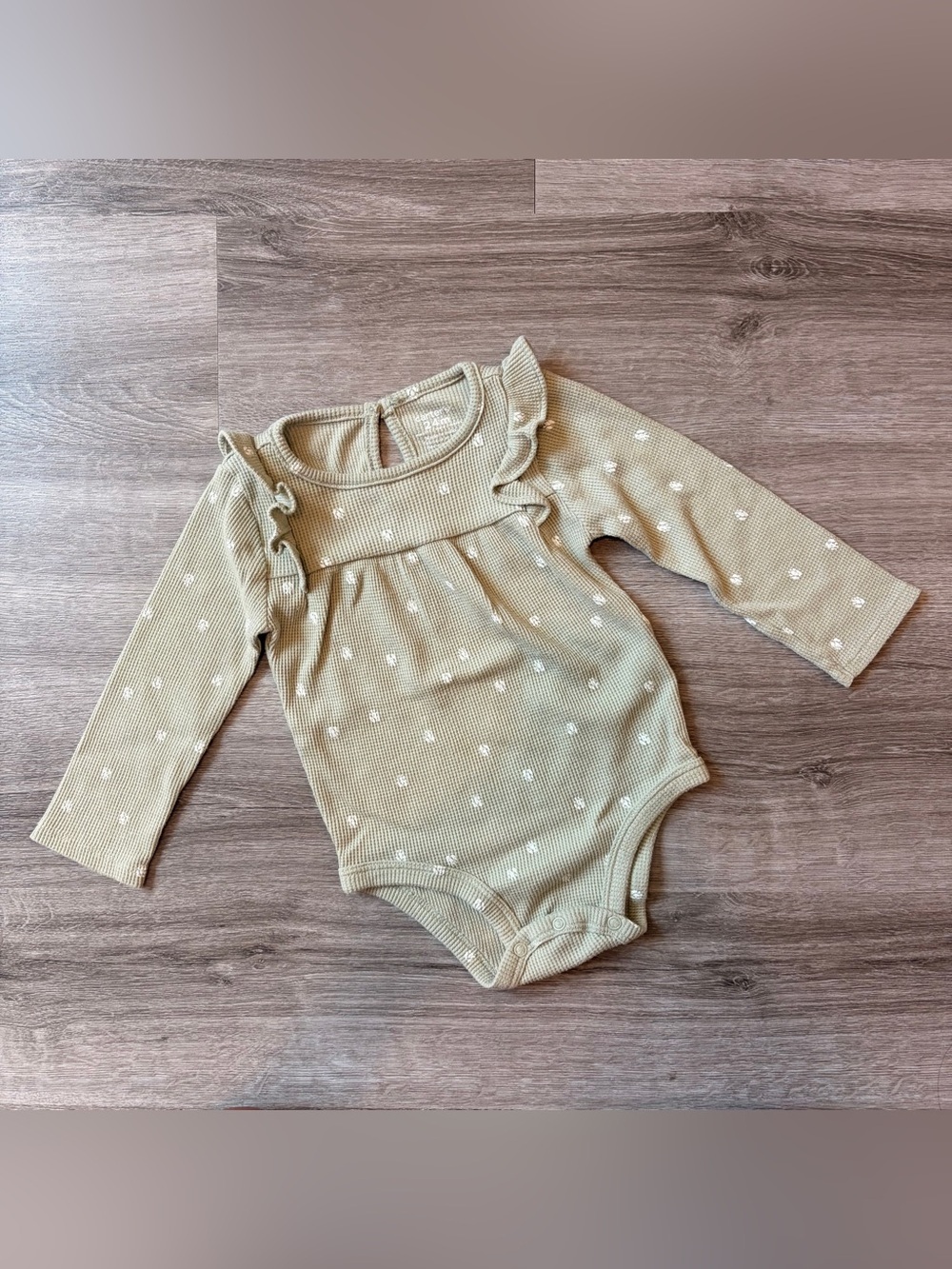 Carter's baby girls long sleeve bodysuit